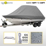 Oceansouth T-top Fishing Boat Gray Trailerable Storage Waterproof Cover. Fixed Price $441.85.