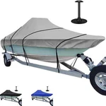 Icover Trailerable Cover,fits V-hull Center Console BOAT600D W/support Pole. Fixed Price $150.00.