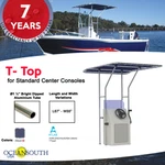 Oceansouth Boat T-top For Standard Center Console Blue (size 2). Fixed Price $293.82.