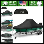 Ratchet Center Console Boat Cover 20-22FT Waterproof Black. Fixed Price $279.99.
