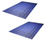 Pack Flatbed Truck Tarps 18OZ Steel 16' X 24' - Blue. Fixed Price $558.99.