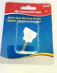 Seasense White Nylon Bimini Deck Mounting Bracket 50061218. Fixed Price $11.99.