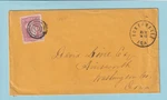 1864 Fontanelle Ia Cover Attorney David Lowe Ainsworth Washington County N1109. Fixed Price $58.20.