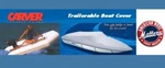 New Carver 8' Blunt Nose Bow Inflatable Boat Cover 7INF8BD-10 Gray Free Ship Usa. Fixed Price $174.99.