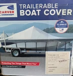 Carver V-hull Runabout W/ Windshield & Bow Rails I/o Sun-dura Cover 19'6". Fixed Price $245.00.