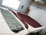 Tahoe 700 2020 Bimini Top Cover With Boot Maroon Marine Boat. Fixed Price $319.96.