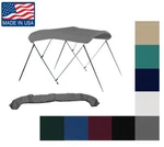 6.25OZ Boat Bimini Top Set Fits Sea Pro Sv 1900 Center Console O/b 2005-2005. Fixed Price $565.71.