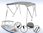 Pactrade Marine Boat 3 Bow Bimini Top Canopy Cover Uv Waterproof Grey Pigment. Fixed Price $99.98.