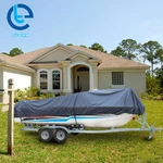 17-19FT Waterproof V-hull Gray Boat Cover Trailerable Fishing Ski Bass 210D. Fixed Price $26.52.
