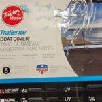 Taylor Made Trailerite Fishing Boat Cover 11 12 4 Cl 58 Black. Fixed Price $39.99.