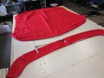 Crownline E6 Front Bimini Top & Boot 115188003 Red 75 1/8" X 77 3/4" Marine Boat. Fixed Price $111.97.