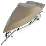Heavy Duty 600D Waterproof Boat Cover 17-19FT Beige. Fixed Price $39.95.