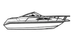 7.6OZ Styled To Fit Boat Cover Glastron Gs 279 Sport Cruiser I/o 2003-2008. Fixed Price $1151.39.