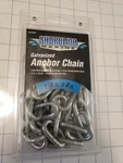 1/4" Inch 4' Galvanized Anchor Line Rope Lead Chain Boat Marine Dock Raft. Fixed Price $21.25.