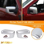2PC Rearview Mirror Covers Trims W/turn Signal Hole Fit 2021-24 Ford F-150. Fixed Price $48.99.
