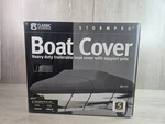 Classic Accessories Stormpro Boat Cover - Model Charcoal 88938. Fixed Price $200.00.