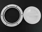 Marine Boat 4" Round Access Hatch Cover, Screw Out Deck Plate -white. Fixed Price $10.34.