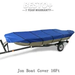 16FT Boat Cover - Waterproof Heavy Duty Towing Jon Blue 600D Usa. Fixed Price $35.37.