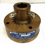 Flexible Marine Coupling Bunting Brass & Bronze Model 5204 1-1/8" Shaft Nos. Fixed Price $149.99.