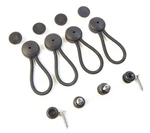 Stayput Bungee Shock Cord Fastener's, Black W/ Surface Attachment, 4 Pcs. Fixed Price $24.69.