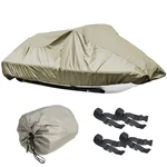 Trailerable Heavy Duty Boat Cover W/ Belts For Fish Ski Bass V-hull Runabouts. Fixed Price $63.99.