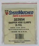 New Omc Outboard Marine Corp Oem Snapper Hose Clamps Lot Of Part No. 322654. Fixed Price $5.99.