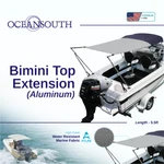 Oceansouth Bimini Extension Kit Airflow Boat Shades 67" - Gray. Fixed Price $163.45.