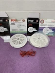 Open Box Pyle PLMR51W Pair 5.25" 100 Watt White Marine Waterproof Speaker System. Fixed Price $27.99.