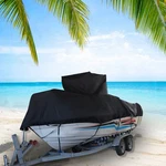16-18FT 17-19FT 20-22FT 22-24FT Heavy Duty Center Console T-top Boat Cover 420D. Fixed Price $88.56.
