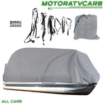 All-carb Boat Cover 21-24FT Waterproof Trailerable Pontoon Fabric Dust Resistant. Fixed Price $33.75.