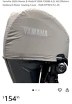 Yamaha 300 Outboard Boat Cover 2020 And Newer- Never Used. Fixed Price $130.00.