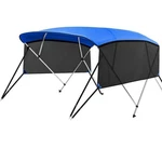 Bimini 3 Bow 46 67 -72 Blue Mesh Sidewalls Kakit Tops Support Poles. Fixed Price $259.99.
