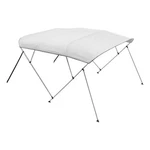 Boat Bimini Top 4-BOW, 600D Waterproof Canopy, Aluminum Alloy Frame, Foldable. Fixed Price $191.66.