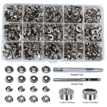 70 Sets 15MM 5/8" Heavy Duty Fasteners Kit, Metal Snaps For Leather Craf.... Fixed Price $20.07.