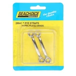Seachoice 28841 Nickel Plated Brass Wire Eye Straps (2 Per PACK0. Fixed Price $11.74.