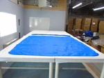 Boaters Sports SBS355-BLA Blue 4 Bow 75"- 81" Bimini Cover With Boot Marine. Fixed Price $183.96.