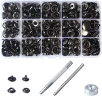 70 Sets 15MM 5/8 Heavy Duty Fasteners Kit Metal Snaps For Leather Craft. Fixed Price $21.80.