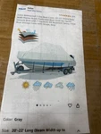 900D Top Boat Cover Heavy Duty Waterproof Center Console 20-22. Fixed Price $124.00.