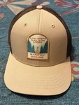 Manitou Incline Colorado Souvenir Trucker Hat Tan Brown Mesh Snapback Cap. Fixed Price $15.00.