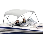 Shademate Bimini Top Sunbrella Fabric And Boot Only, 3-BOW 6'L, 36"H, 67"-72"W. Fixed Price $149.95.