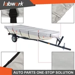 Labwork 12FT-18FT Water Proof Heavy Duty Trailerable For Jon Boat Cover Grey. Fixed Price $31.82.