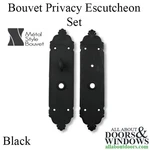 Bouvet 2601 Privacy Escutcheon Set Black 295MM. Fixed Price $129.99.