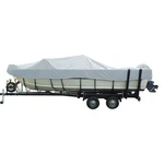 Wide Series Slate Gray Poly-flex Ll Boat Cover 17 FOR'6". Fixed Price $377.42.