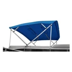 Carver A(8SQ)4893UB-04 4-BOW Sunbrella Pontoon Bimini Top Kit Pacific Blue New. Fixed Price $516.29.