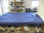 Misty Harbor (2020) Bimini Top & Boot 112" X 108" Blue 34344.1 Marine Boat. Fixed Price $249.95.
