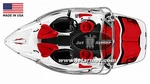 Jet Armor Seat Cover Set For 2007-2009 Sea-doo Speedster Wake Tribal Version. Fixed Price $1198.99.
