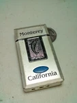 Vintage Swing Top Lighter Monterey California Dolphin Metal Works F62 Rare. Fixed Price $19.12.