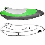 Polaris Custom Color Seat Cover 2003 2004 Msx 110 140 150 Blacktip. Fixed Price $129.95.