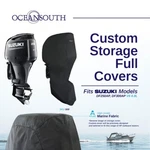 Oceansouth Outboard Storage Full Cover For Suzuki V6 4.0L 25" Leg. Fixed Price $143.28.