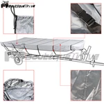 14FT Jon Boat Cover- Water Proof Heavy Duty Trailerable 210D. Fixed Price $24.99.